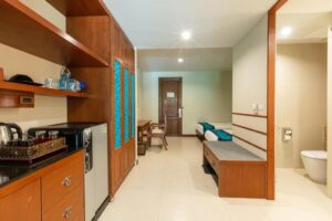 Deluxe Family Room with Pool View