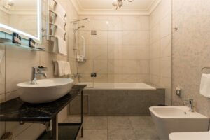 Deluxe Grand with a view of the Moika River embankment