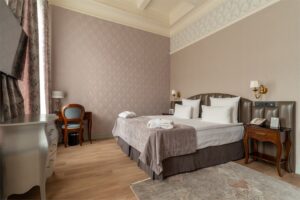 Deluxe Grand with a view of the Moika River embankment