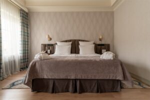 Deluxe Grand with a view of the Moika River embankment