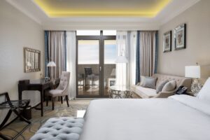 Deluxe with seaport view and balcony