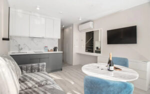 Duplex Double room with balcony and with sea view