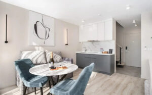 Duplex Double room with balcony and with sea view