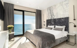 Duplex Double room with balcony and with sea view