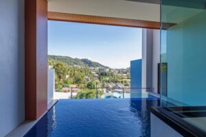 Family Room with Private Pool
