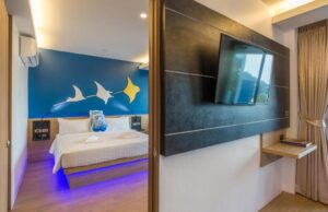 Family Room with Terrace