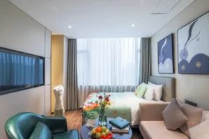 Giant Extra Large Bed Two-Bedroom Family Room