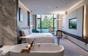 Guan Zizai Healing KingsizeBed Room