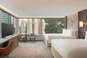 Infinity Room, City View, 2 Double Beds