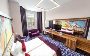 Junior suite with a view