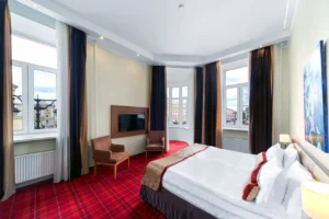 Junior suite with a view