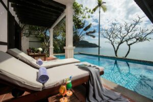 One-Bedroom Beachfront Villa with Private Pool