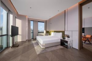 One-Bedroom King Suite with City View