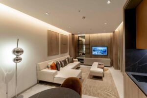 One-Bedroom Queen Suite with Sofa Bed and City View