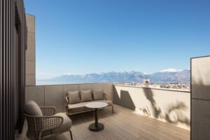 One-Bedroom Queen Suite with Terrace and Sofa Bed - City View