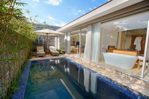 One-Bedroom Villa with Private Pool and Bathtub