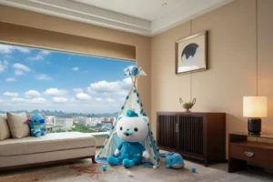 Shanshui Childlike Little Squad Family Theme Room