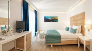 Standard double room With partial sea view