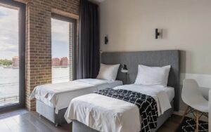 Studio With A Panoramic View Of The Neva River