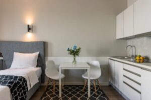 Studio With A Panoramic View Of The Neva River