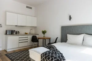 Studio With Courtyard View