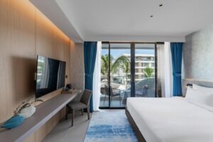 Studio with Pool View