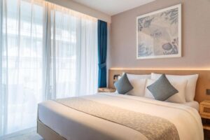 Studio with Pool View