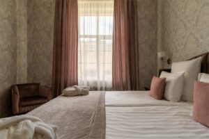 Suite with a view of the Moika River embankment