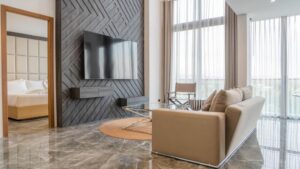 Three-Bedroom Apartment with Ocean View