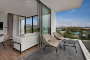 Two-Bedroom Apartment with Mountain View