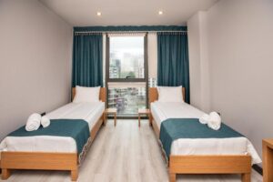 Two-Bedroom suite with city view