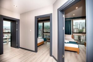 Two-Bedroom suite with city view