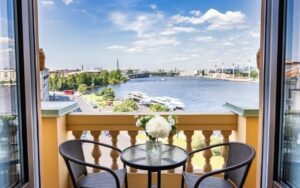 Two-Room Suite with Balcony and with Neva View