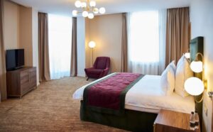 Two-bedroom suite with river view