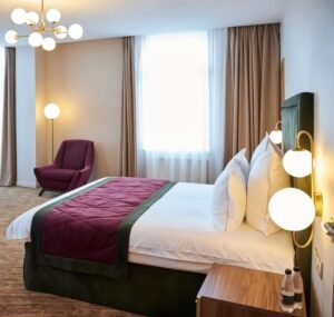 Two-bedroom suite with river view