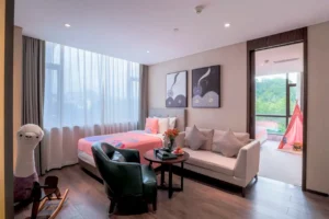 Two-living Family Room Whith Have AlpaceBate