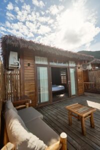 Overwater chalet