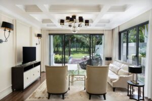 Four-Bedroom Villa with Garden View and Private Pool