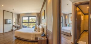 Family Room with Mountain View