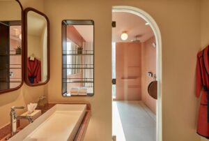 Corner Double with Two Double Beds