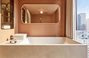 Corner Double with Two Double Beds