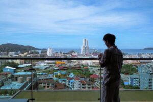 Corner Ocean Panoramic