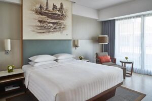 Deluxe King Room with Balcony and City View