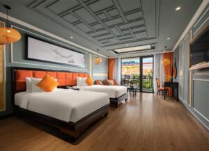 Deluxe River view with balcony