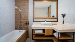 Family Bathtub With Balcony