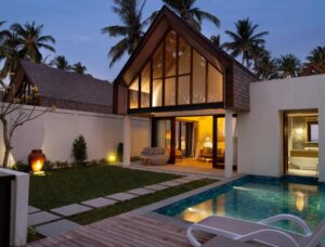 Beach Front Villa with Private Pool