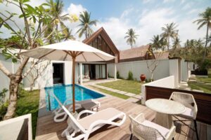 Beach Front Villa with Private Pool