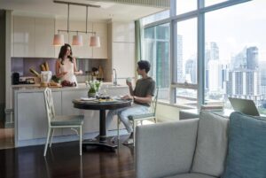 One Bedroom Corner Suite