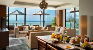 Three Bedroom Ocean Front Pool Villa