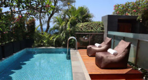 Three Bedroom Ocean Front Pool Villa